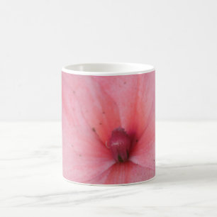 Pale Pink Impatiens Flower Mug