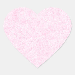 Pale Pink Random Background Pattern. Heart Sticker