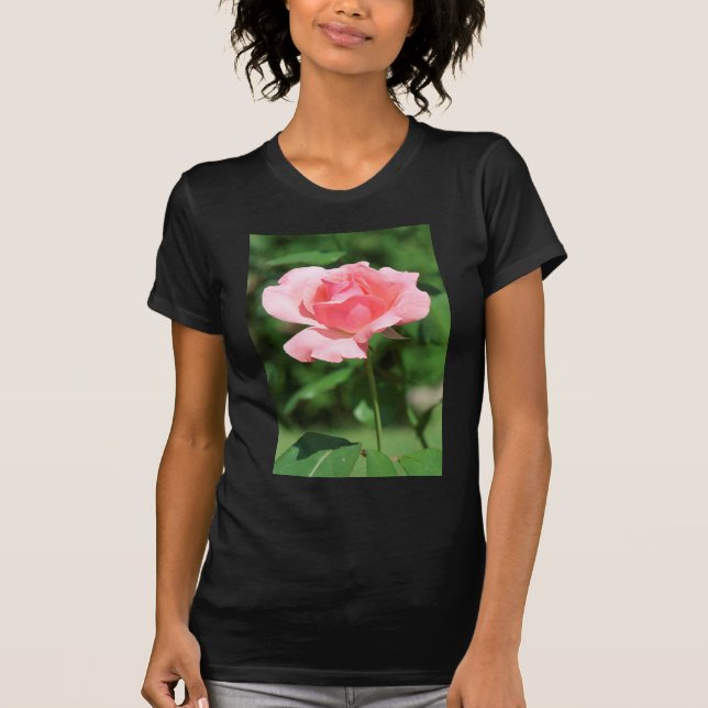 Pale pink rose T-Shirt (Front)