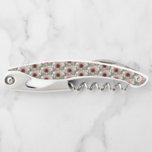 Pale Pink Sunflower Corkscrew