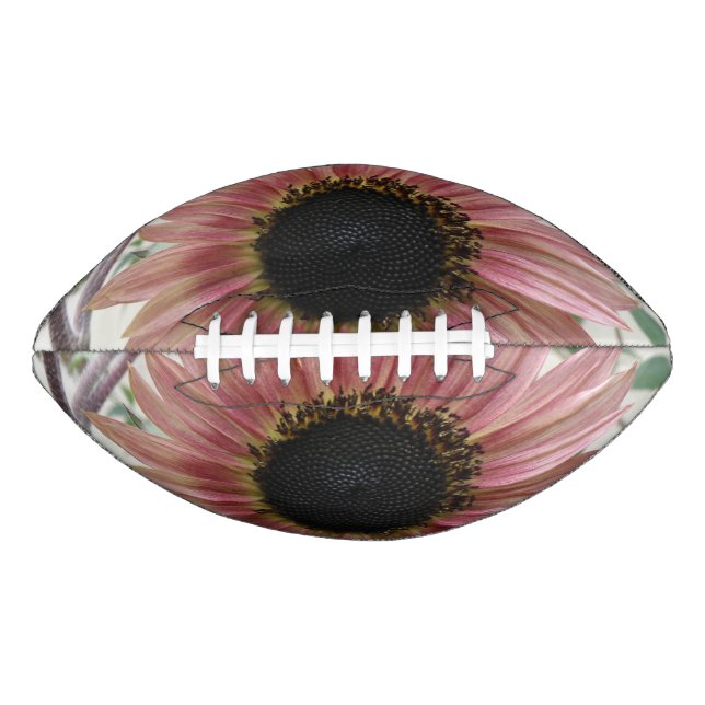 Pale Pink Sunflower Football (Front)