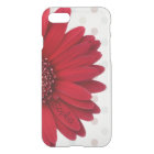 Pale Polka Dot Red Daisy Custom Name