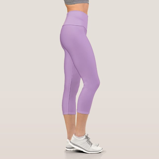 Pale Purple Capri Leggings (Right)