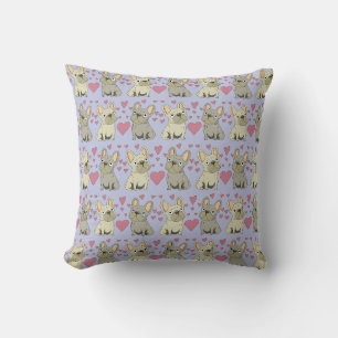 Pale Purple Dog Cushion