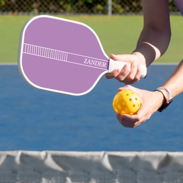 Pale Purple Personalised Pickleball Paddle (Insitu)