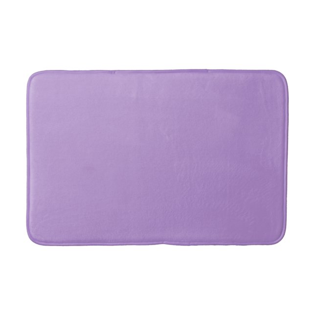 Pale Purple (solid colour)  Bath Mat (Front)