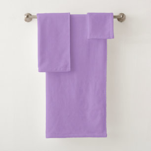 Pale Purple (solid colour) Bath Towel Set