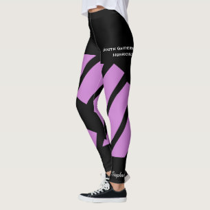 Pale Purple Team/Club Leggings with Fake Shorts
