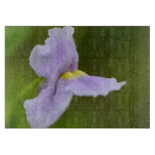 Pale Purple Wild Orchid Flower Cutting Board