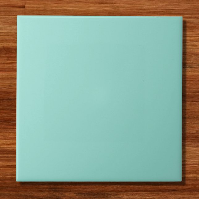Pale Robin Egg Blue Solid Colour Ceramic Tile (Creator Uploaded)