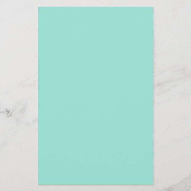 Pale Robin Egg Blue Solid Colour Flyer (Front)