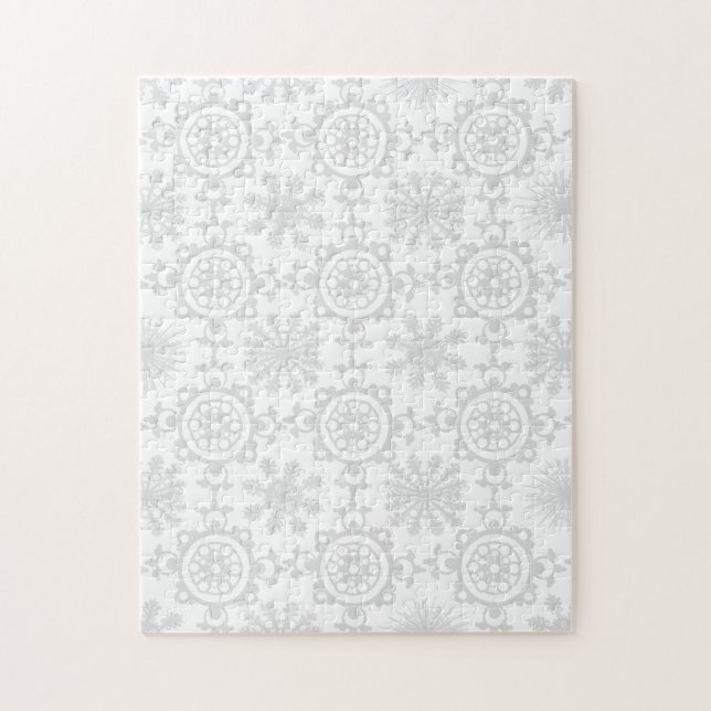 Pale Snowfill Jigsaw Puzzle (Vertical)