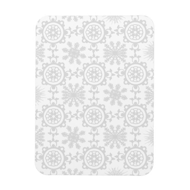Pale Snowfill Magnet (Vertical)