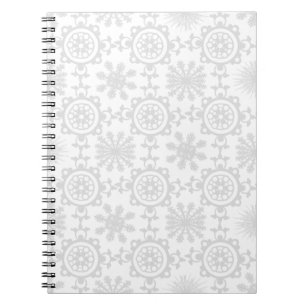 Pale Snowfill Notebook