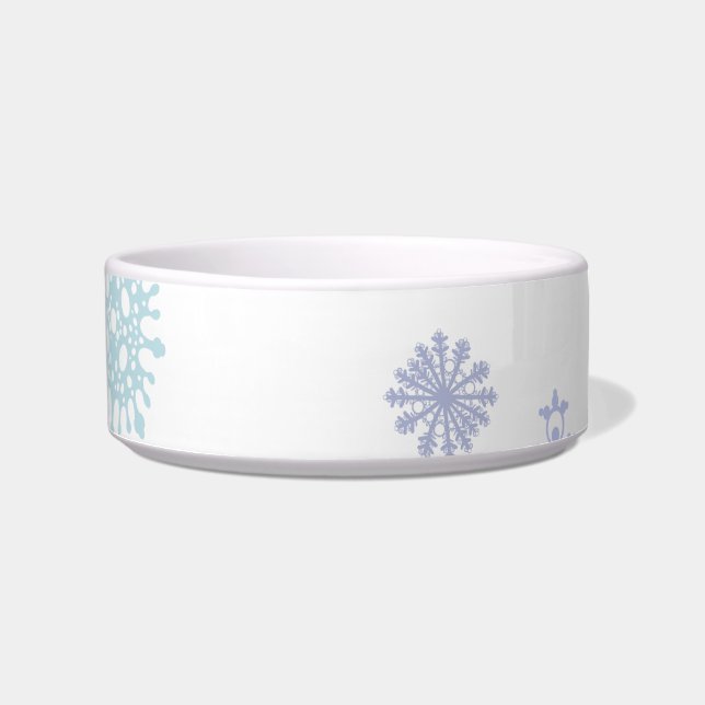 Pale Snowflakes Bowl (Front)