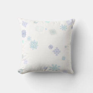 Pale Snowflakes Cushion
