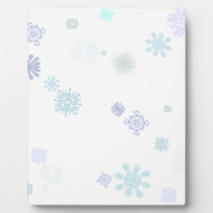 Pale Snowflakes Plaque