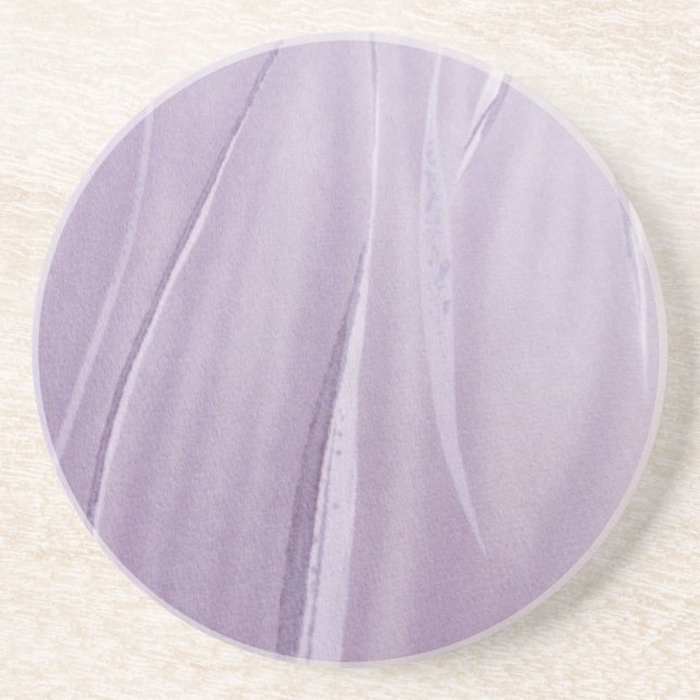 Pale Soft Lilac Coaster (Front)