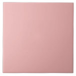 Pale Terracotta Pink Ceramic Tile. Tile<br><div class="desc">For this ceramic tile I added a pale terracotta style pink. I guess it also looks a little like a salmon pink. I could see this color tile inside or outside the home. A lovely color for the summer months. It would look good in a conservatory or shower room or...</div>
