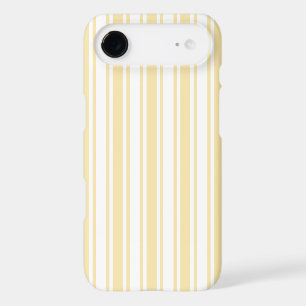 Pale yellow and white candy stripes