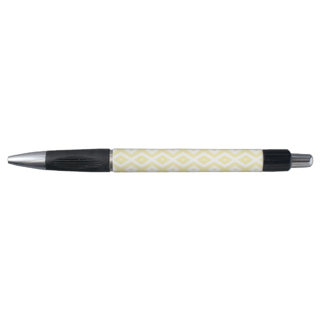 Pale yellow and white diamond pattern (Front)