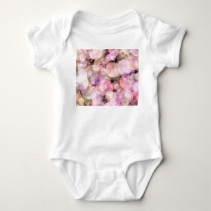 Pale Yellow Bubbles: Elegant Decor Baby Bodysuit