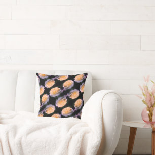 Pale Yellow Rose In Bloom Pattern Cushion