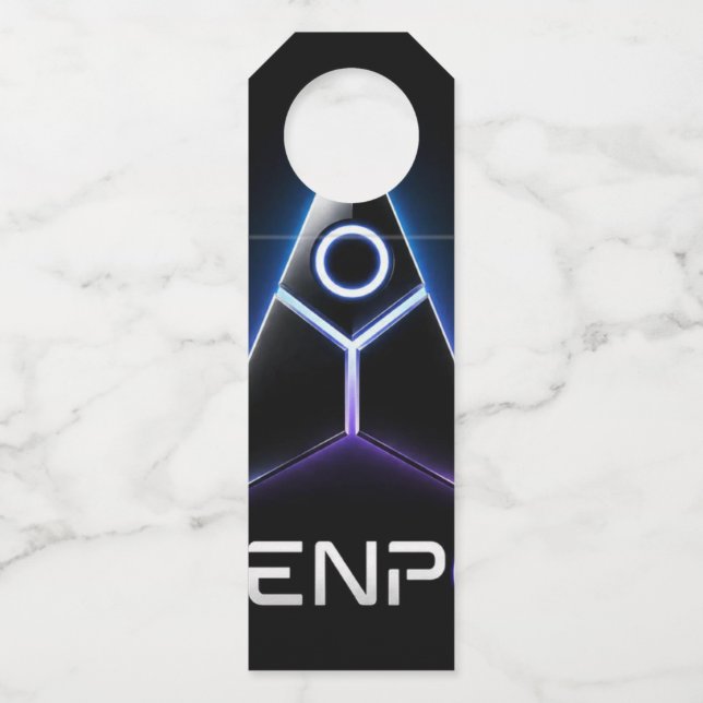 Palenpora Buttons Bottle Tag (Front)