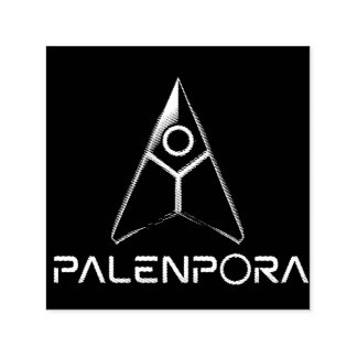 Palenpora Buttons Self-inking Stamp