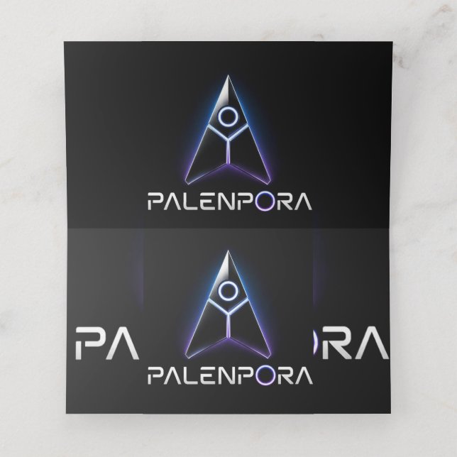 Palenpora Place Card (Inside Unfolded)