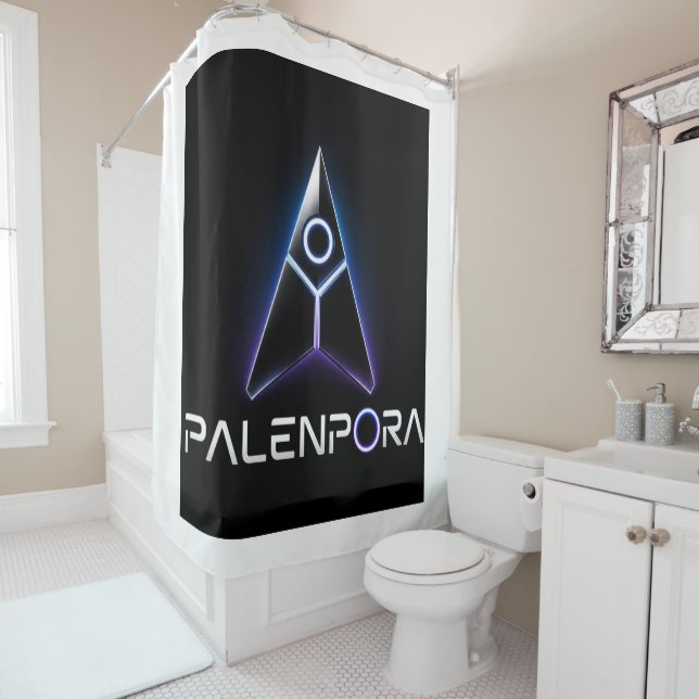 Palenpora Shower Curtain (In Situ)