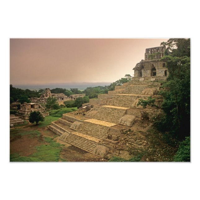 Palenque, Chiapas, Mexico, Maya Photo Print (Front)