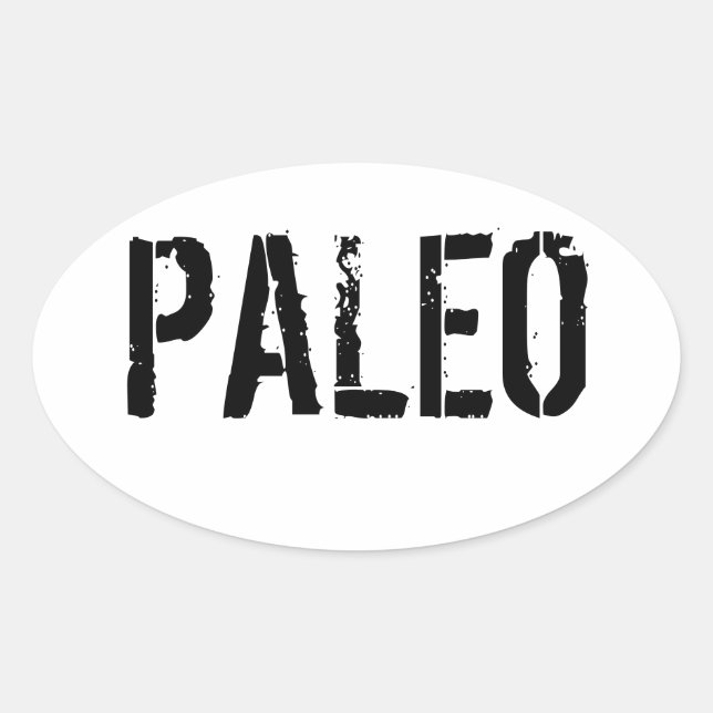 Paleo Bumper Sticker (Front)
