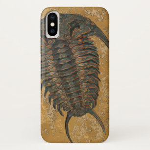 "Paleo-chic" Ceraurus Fossil Trilobite iPhone X Case