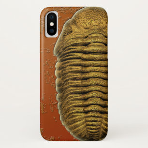 "Paleo-chic" Phacops Rana  Fossil Trilobite iPhone X Case
