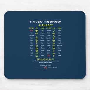 Paleo Hebrew Mouse Pad