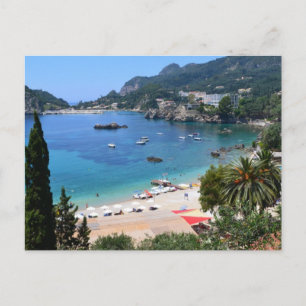 Paleokastritsa Greece Postcard