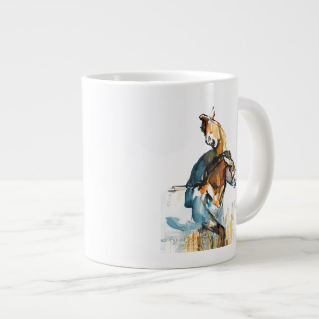 Paleolithic Large Coffee Mug (Front Right)