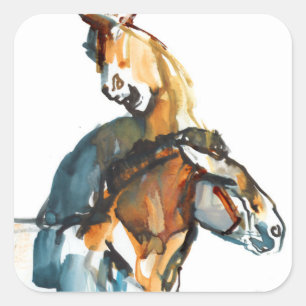 Paleolithic Square Sticker