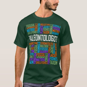 Paleontologist Words T-Shirt