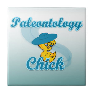 Paleontology Chick #3 Ceramic Tile