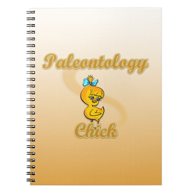 Paleontology Chick Notebook (Front)