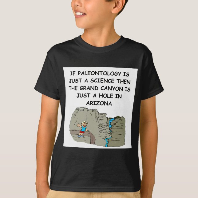 PALEONTOLOGY T-Shirt (Front)