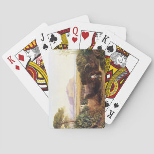 Palermo, Sicily, 1847 (oil on canvas) Playing Cards