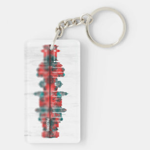 Palermo Skyline Key Ring