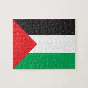 Palestina Flag Jigsaw Puzzle