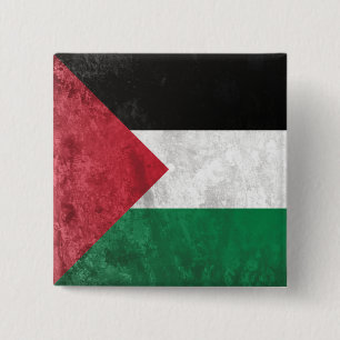 Palestine 15 Cm Square Badge