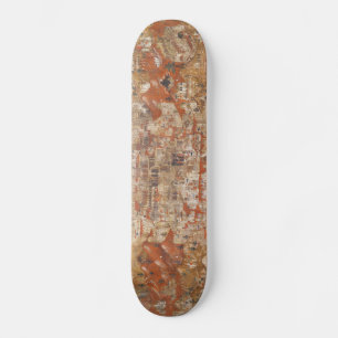 Palestine 15th Century Topography of the Holy Land Skateboard