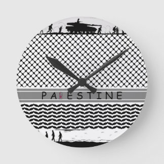 PALESTINE Acrylic Wall Clock