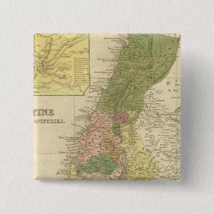 Palestine and Adjacent Countries 15 Cm Square Badge